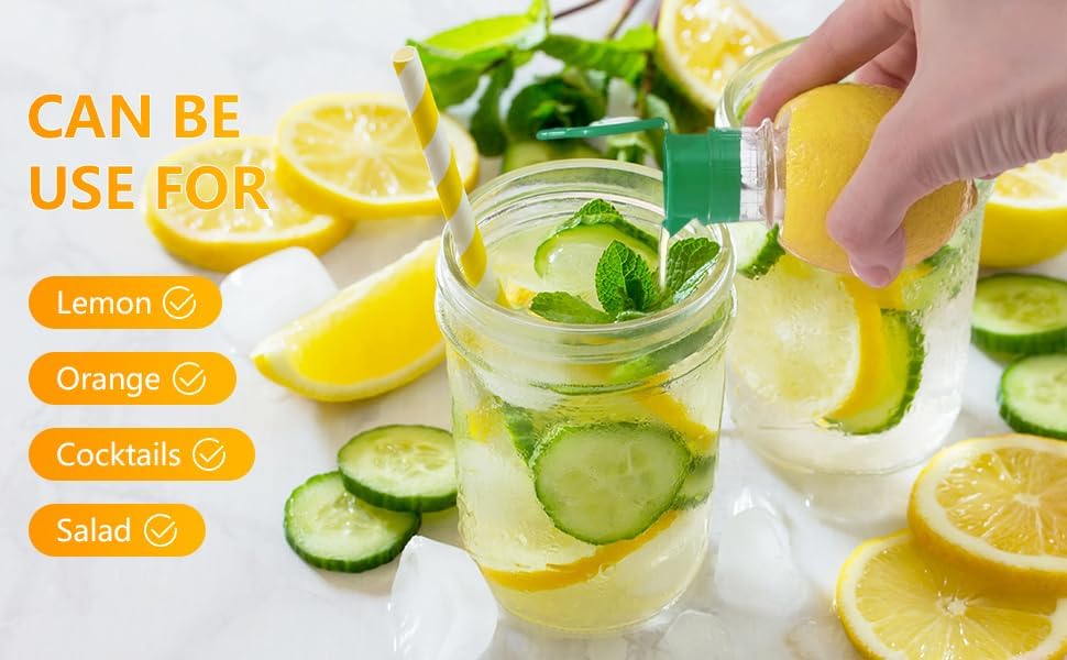 Miniatura 7 de Exprimidor de limón, exprimidor manual de limón con filtro integrado, prensa de cítricos naranja, lima exprimible para cócteles, fácil de usar, 2