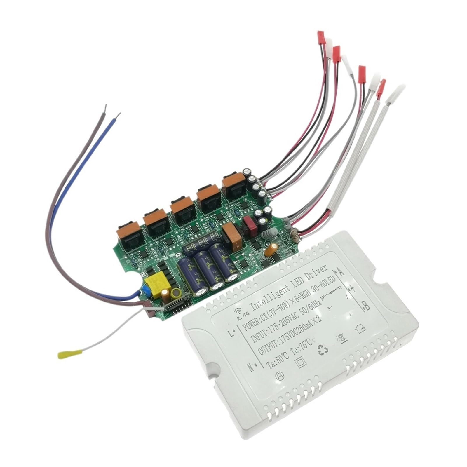 Pilote LED intelligent 2.4G 37-50Wx6 transformateur lustre avec commande