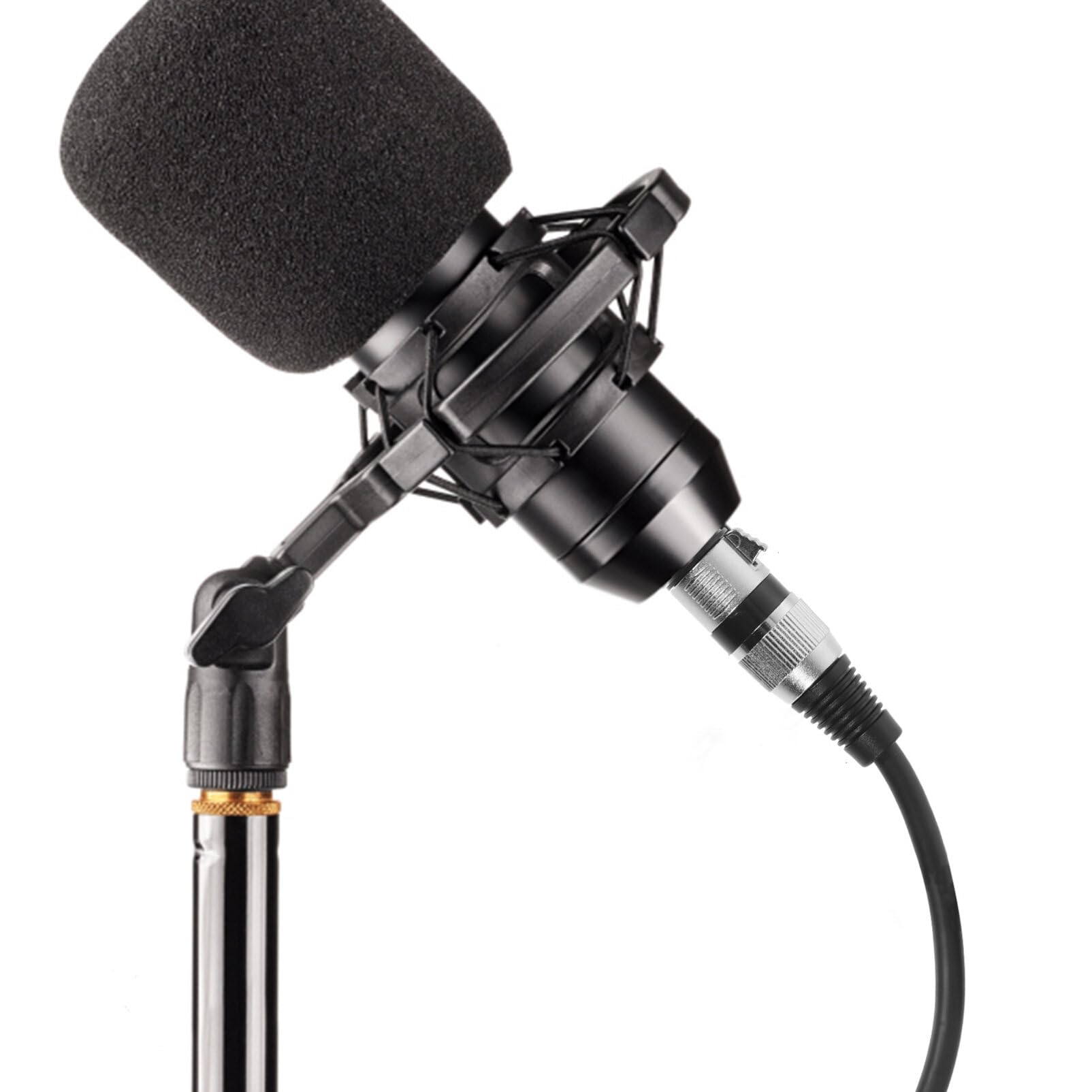 VICASKY Cavo Xlr per Microfono 6 Pezzi 3 Pin Maschio a Femmina in Rame Ofc Trasmissione Stabile, per Sistemi Audio Ktv