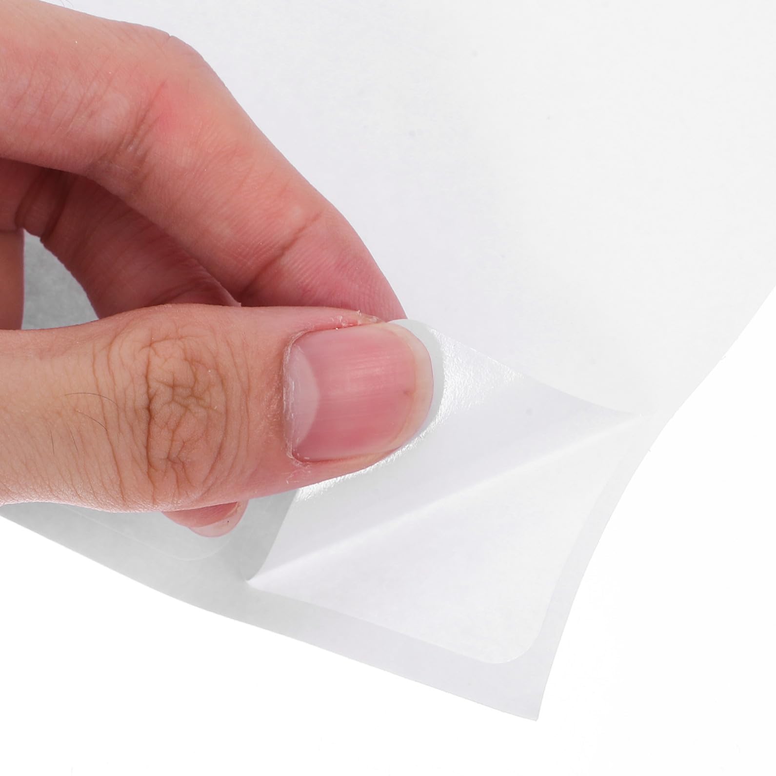 Étiquettes Autocollantes Adresse A4 100 Feuilles Papier Blanc