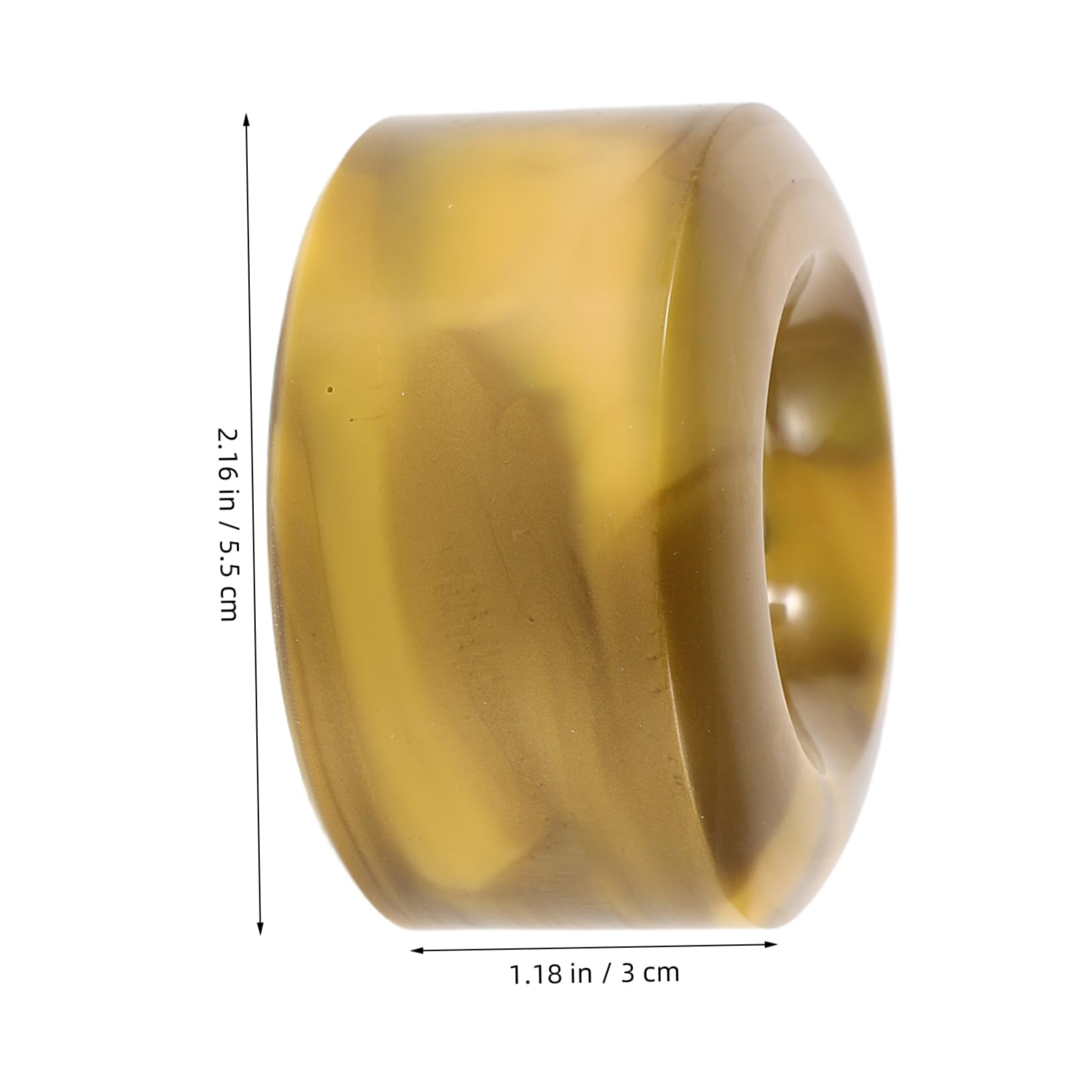SUPVOX 4piezas Ruedas De Repuesto Unidades Para Patines Alta Elasticidad Exterior Interior