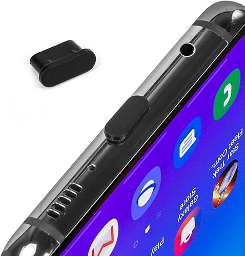 Miniatura 4 de Cubierta USB C, paquete de 20 cubiertas de puerto de carga tipo C antipolvo para iPhone 17, 16, 15 Pro Max, Samsung Galaxy S24, S23, S22, S21, S20,