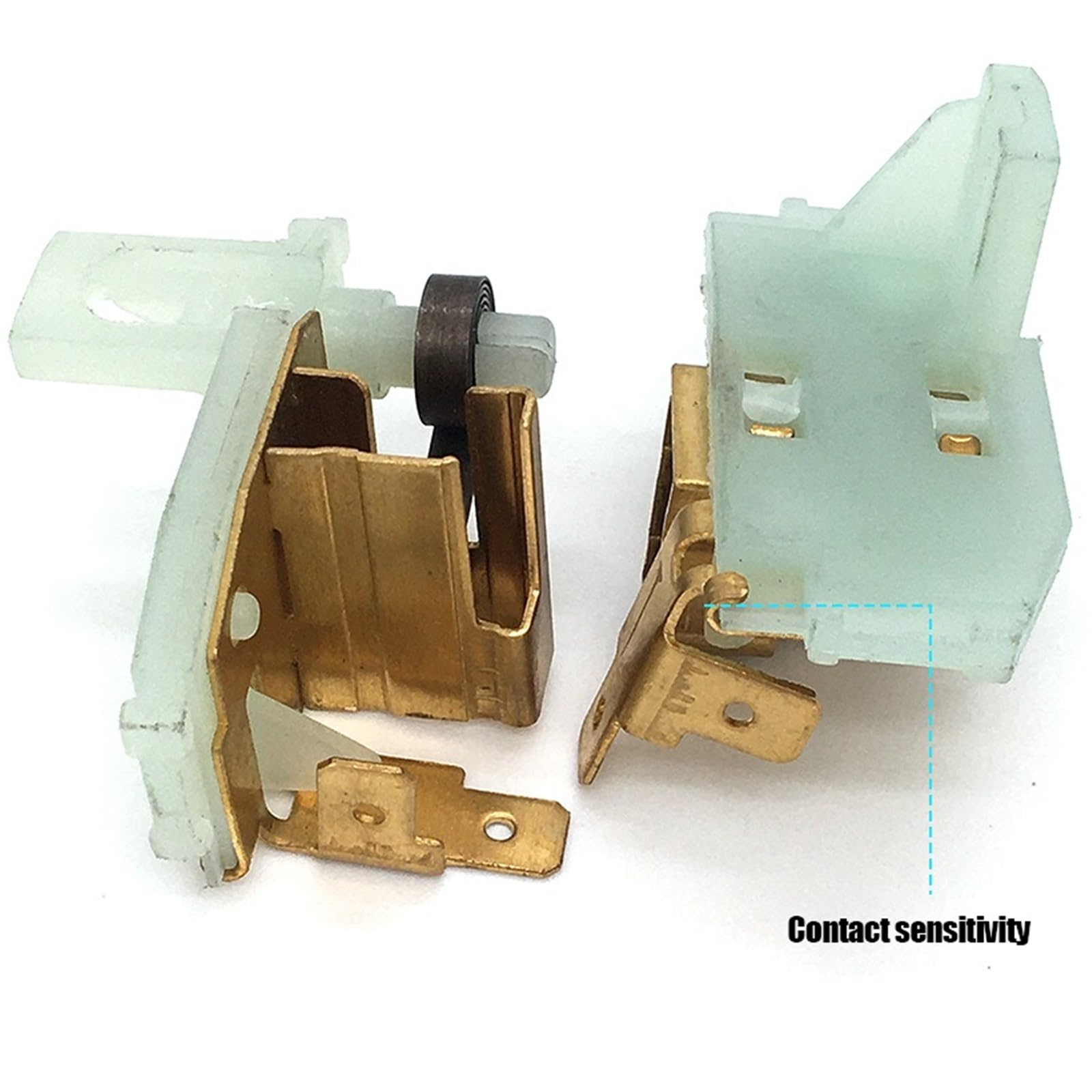 Resorte de montaje de soporte de cepillo, repuesto D28490 D28474 D28496 D28476 D28497 D28491 D28493 617001-00, repuestos for amoladora angular(2pcs)