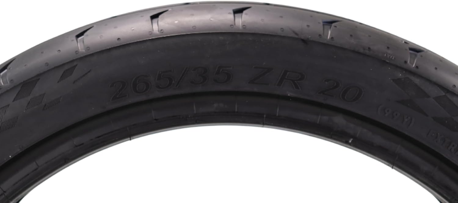 Hoosier TrackAttack Pro Racing Tire 265/35ZR20 99Y XL - High Performance Car Tire Engineered for Track and Street Racing with Hoosier Keychain Made in the USA