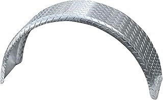 Tie Down Trailer Fender Single Axle Diamond Plated