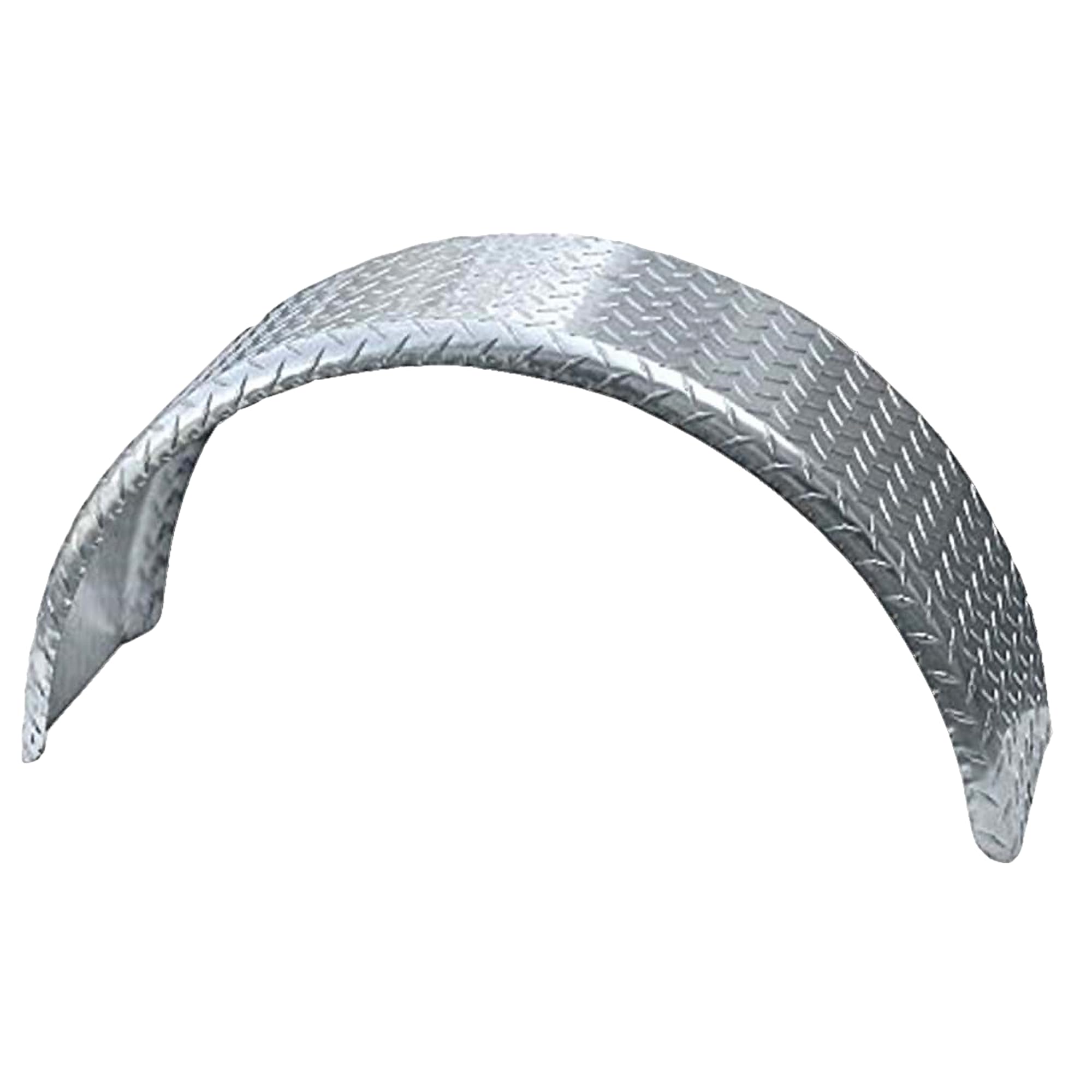 Tie Down Diamond Plated Aluminum Trailer Fender
