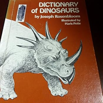 Hardcover Dictionary of Dinosaurs Book