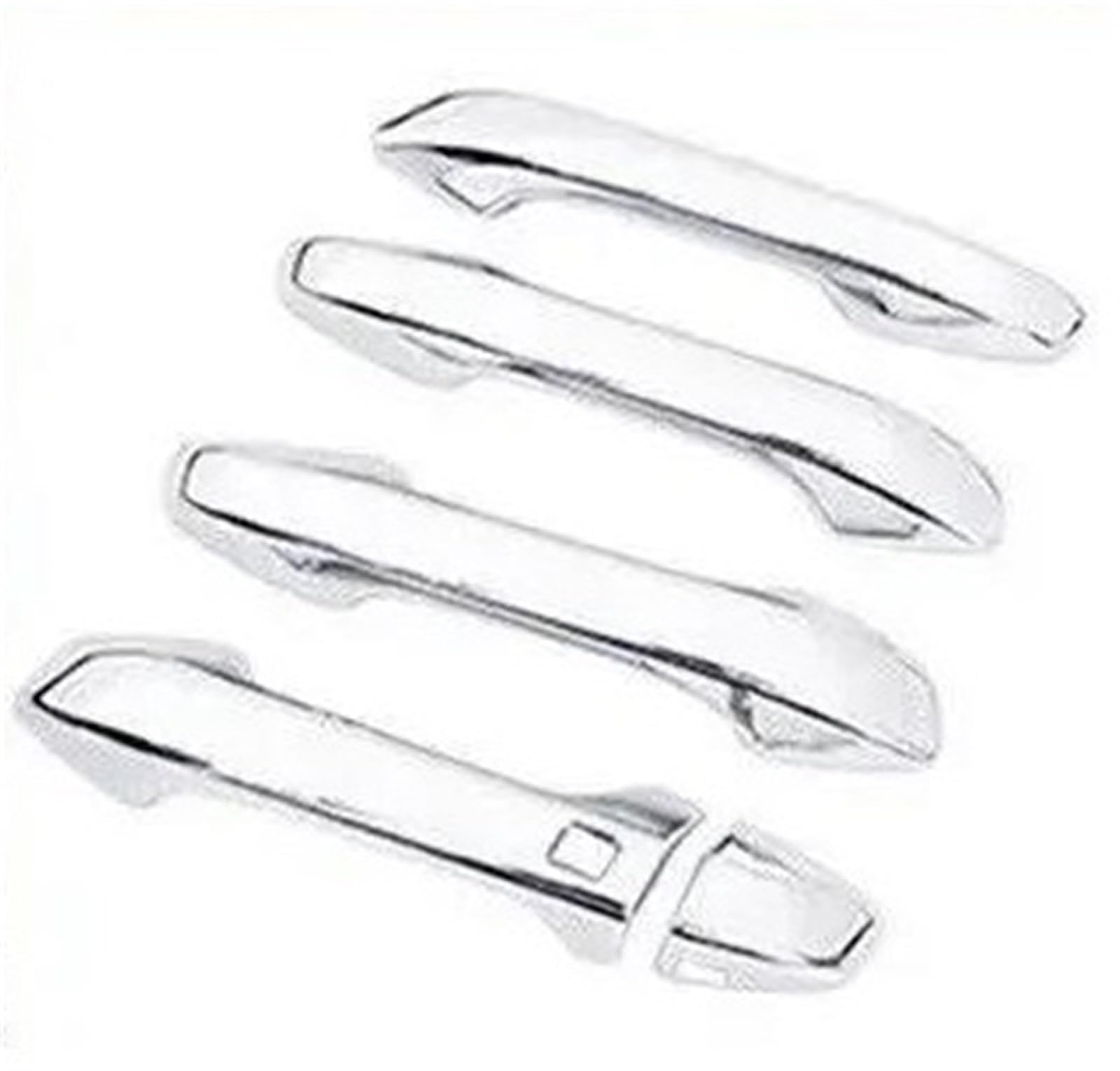 Zhqdrcy Chrome A Type Door Open Handles For Kia For Cerato For Forte For K3 2019-2022 Car Door Handle Cover Trim