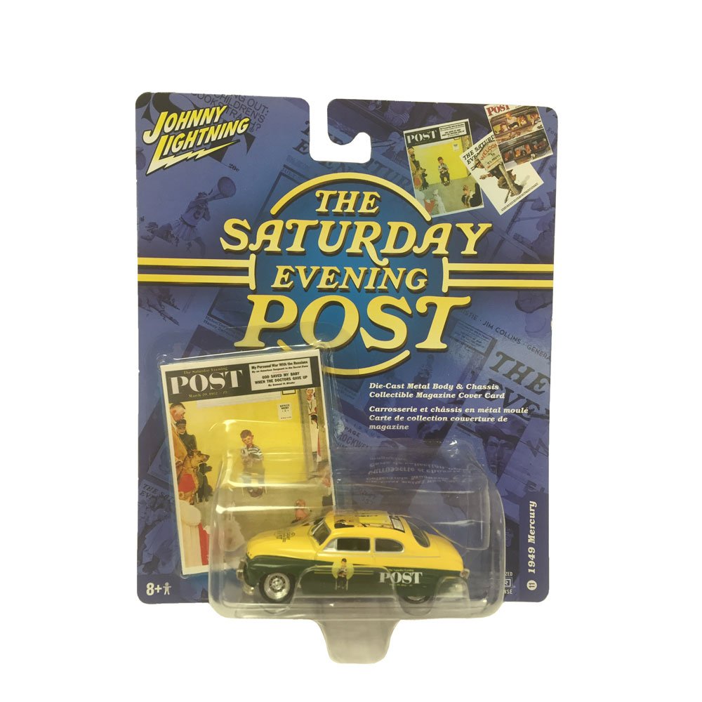 Buy Johnny Lightning The Saturday Evening Post 1949 Mercury Diecast Car