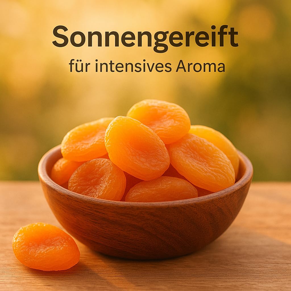 POSH Albaricoques secos de 5 kg de fruta naranja natural para aperitivos y cereales