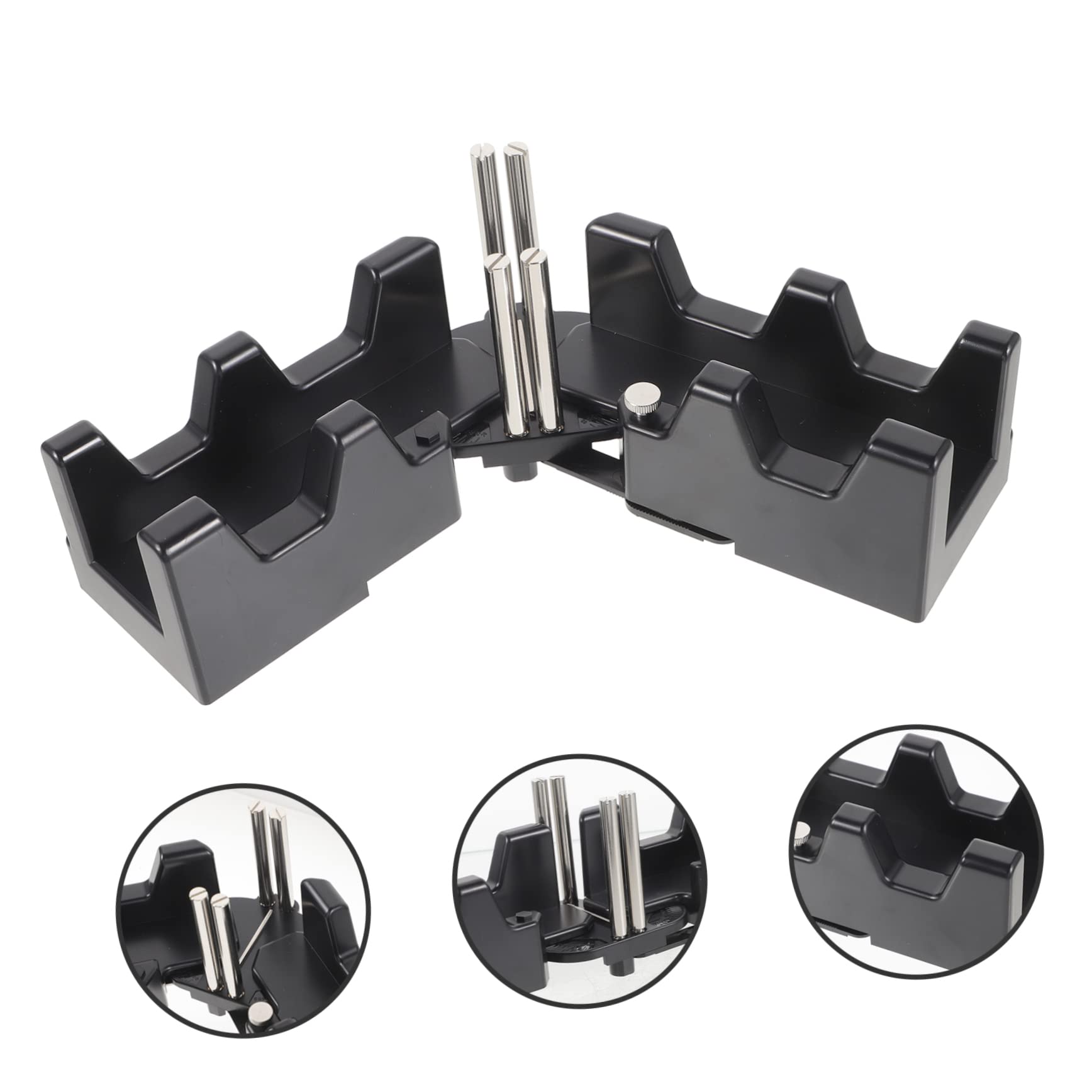 SHINEOFI Herramienta De Medición De Bisel Transportador De Corte De Ángulo Herramienta De Búsqueda De Ángulo Buscador De Ángulo Abdominales De Plastico Black