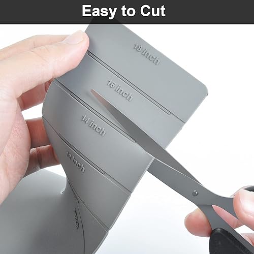 Miniatura 7 de Protectores de ollas y sartenes para apilar, separadores de ollas, protectores de utensilios de cocina, paquete de 3, separadores antideslizantes y