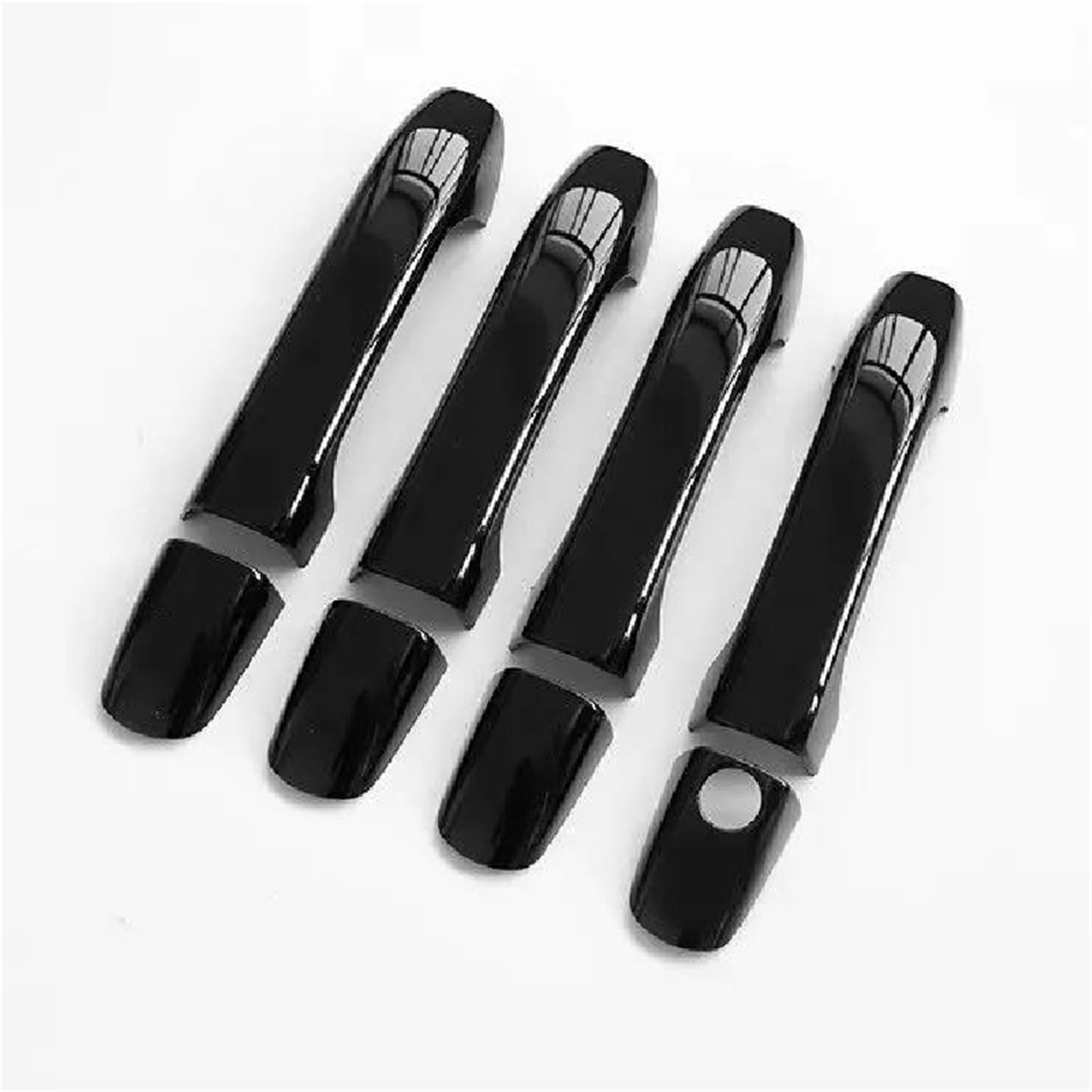 JTWMTY for Benz for Vito W447 V-Class 2014 2015 2016-2020 Glossy Black Car Door Handle Cover Styling Accessories(Black)