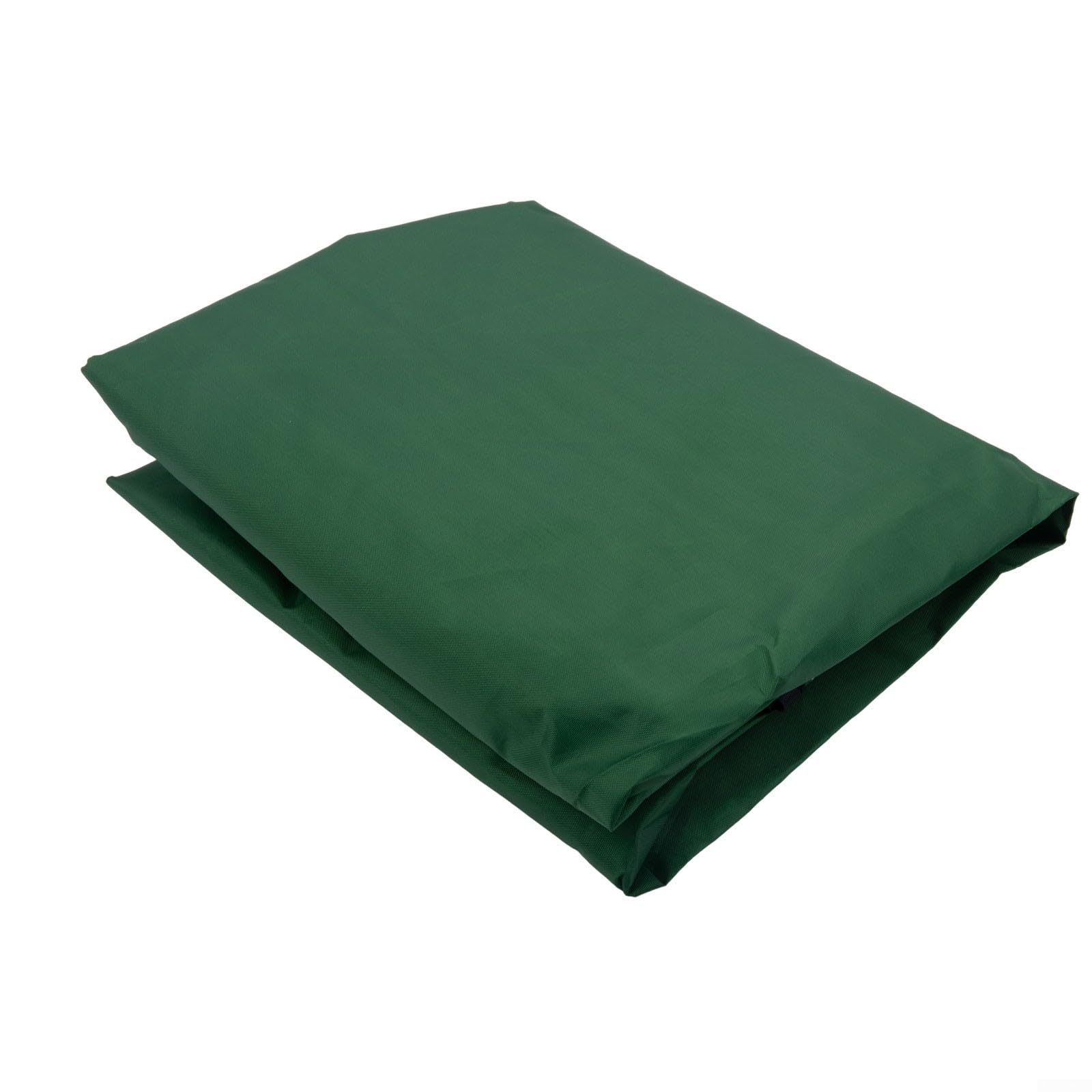 Cuscino per dondolo da giardino, 150 cm, ricambio per dondolo da giardino, in tessuto, adatto per sedia a dondolo a 3 posti (verde scuro)