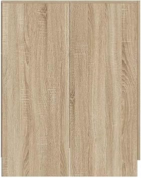 vidaXL Washing Machine Cabinet Sonoma Oak 70.5x71.5x91.5 cm