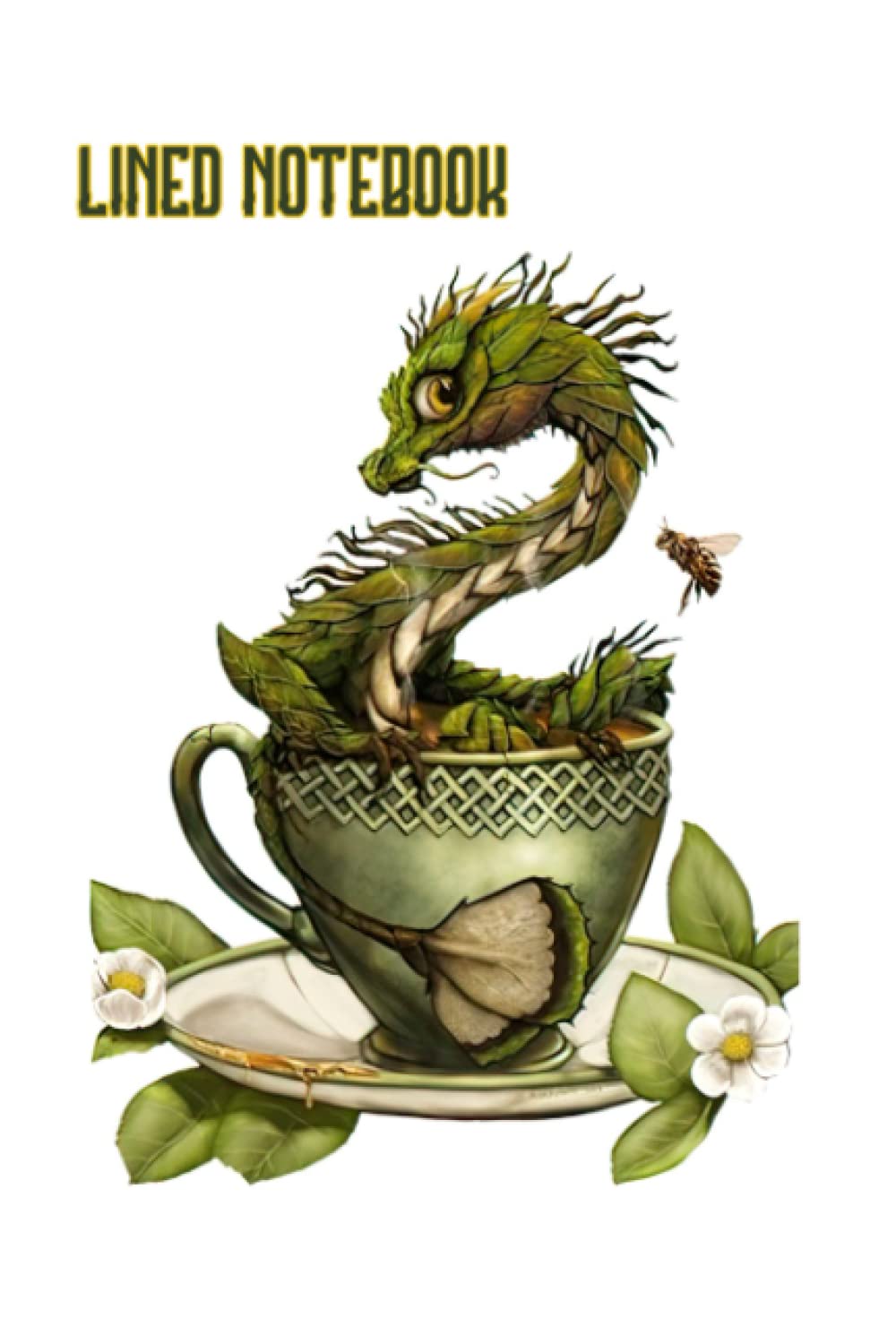 Lined Notebook: Anxiety Featuring Tea Year Dragon Organizer Notebooks Components Size 6 X 9, 110 Pages Primary Composition