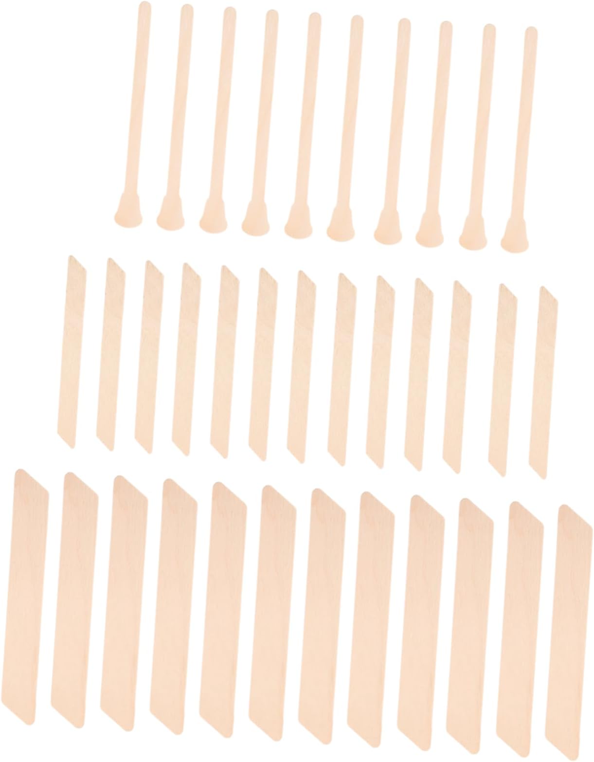 150pcs Hair Removal Wax Stick Kit Body Wax Applicators Waxing Strips for Women Men Hair Removal