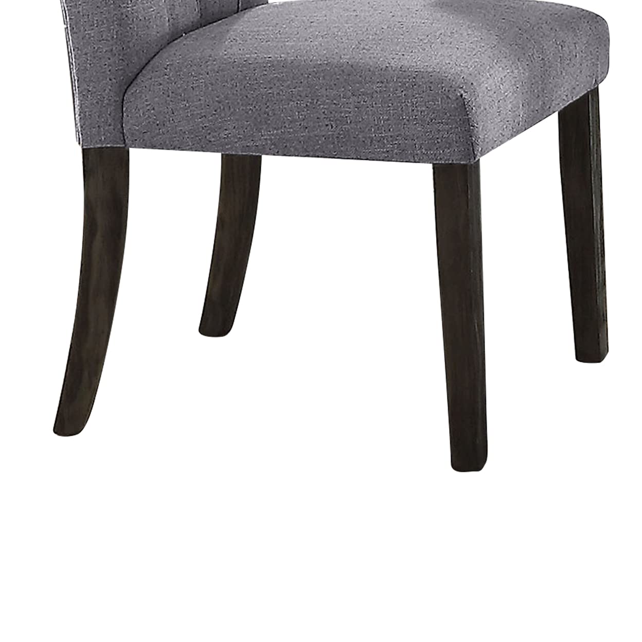 ACME FURNITURE チェア JOURNAL STANDARD Acme Furniture Sagen Charcoal Chenille Fabric Standard