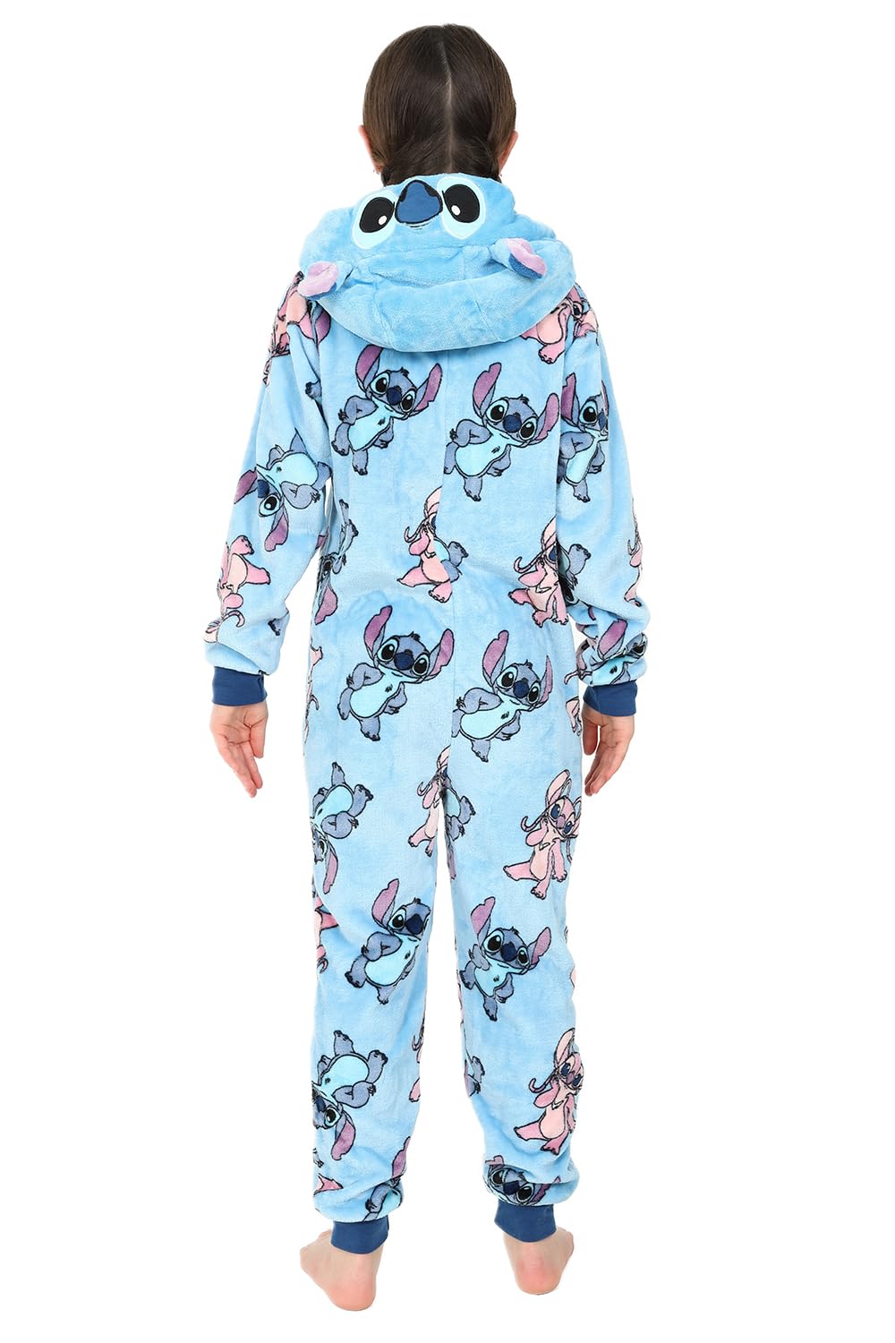 Disney Lilo and Stitch Stitch & Angel Grenouillère en polaire pour enfant Bleu
