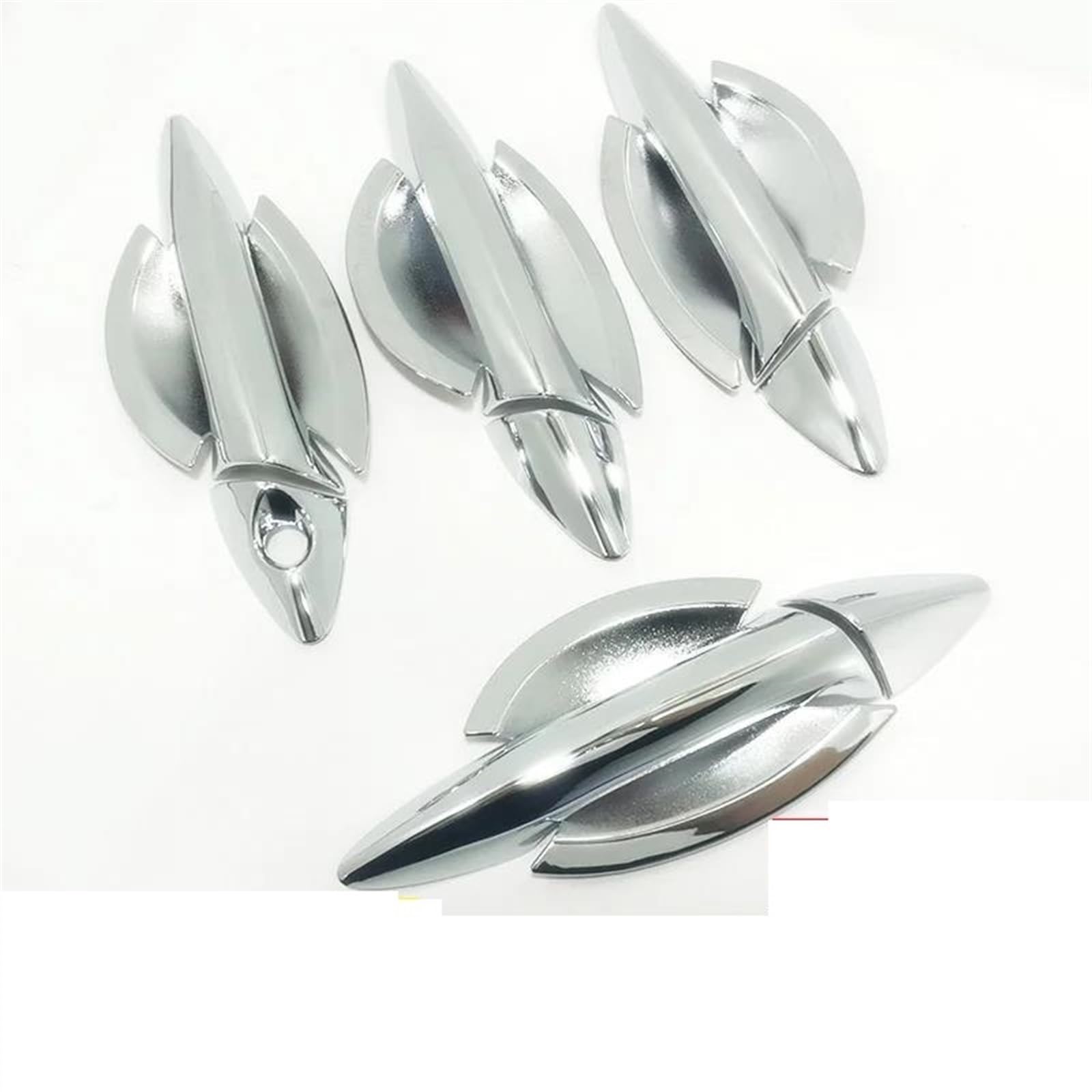 Kjhopy J Car Exterior Cover Side Door Handle Protector Chrome Scratch Protection For Hyundai For Elantra 2012-2016 Exterior Door Handle(J)