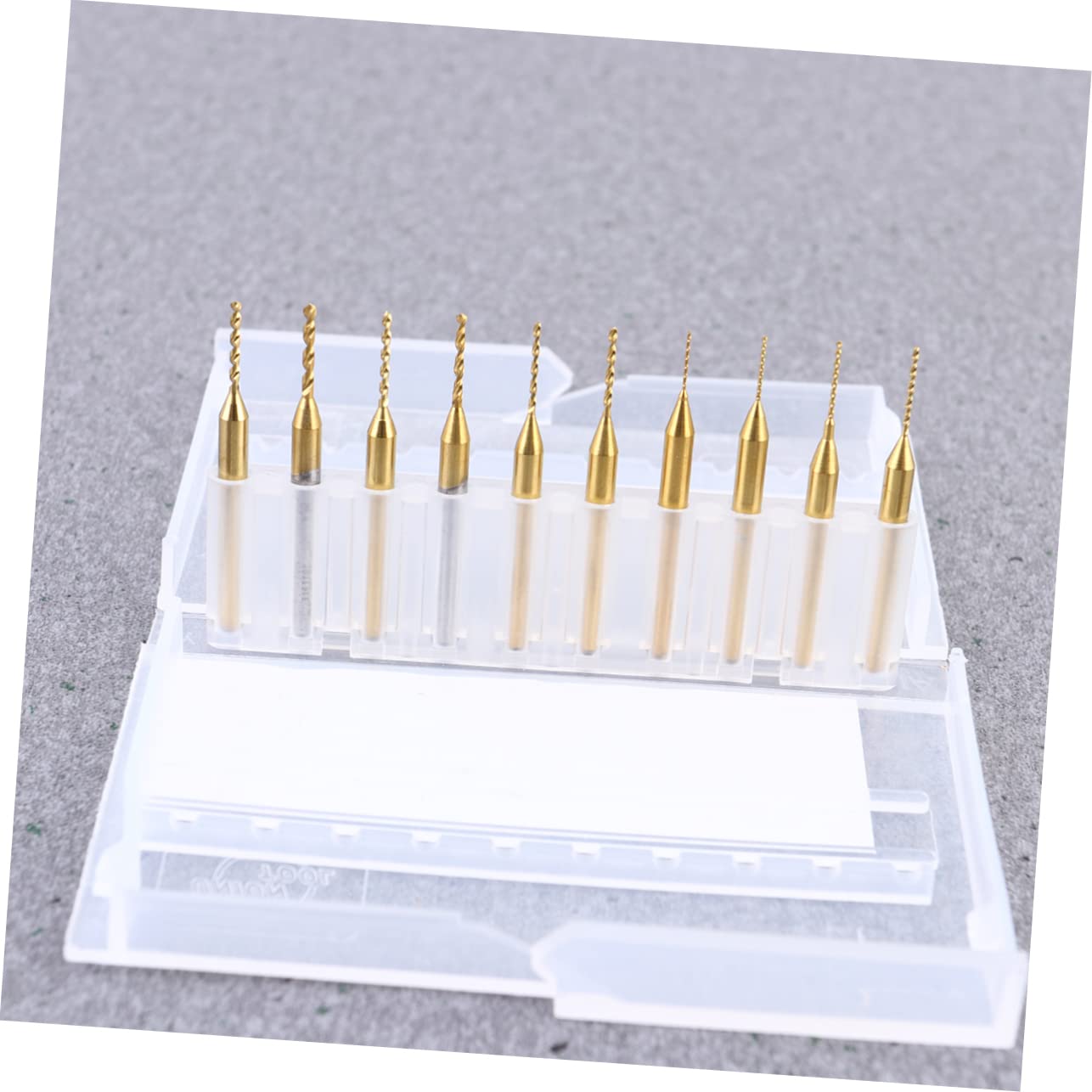 ULTECHNOVO 3 Juegos Broca Recubierta De Titanio - Taladro Pcb Brocas De Titanio Mini Brocas Broca De Carburo Métricas Hss Broca Para Pcb Herramienta De Fresado Cnc 10 Uds * 3