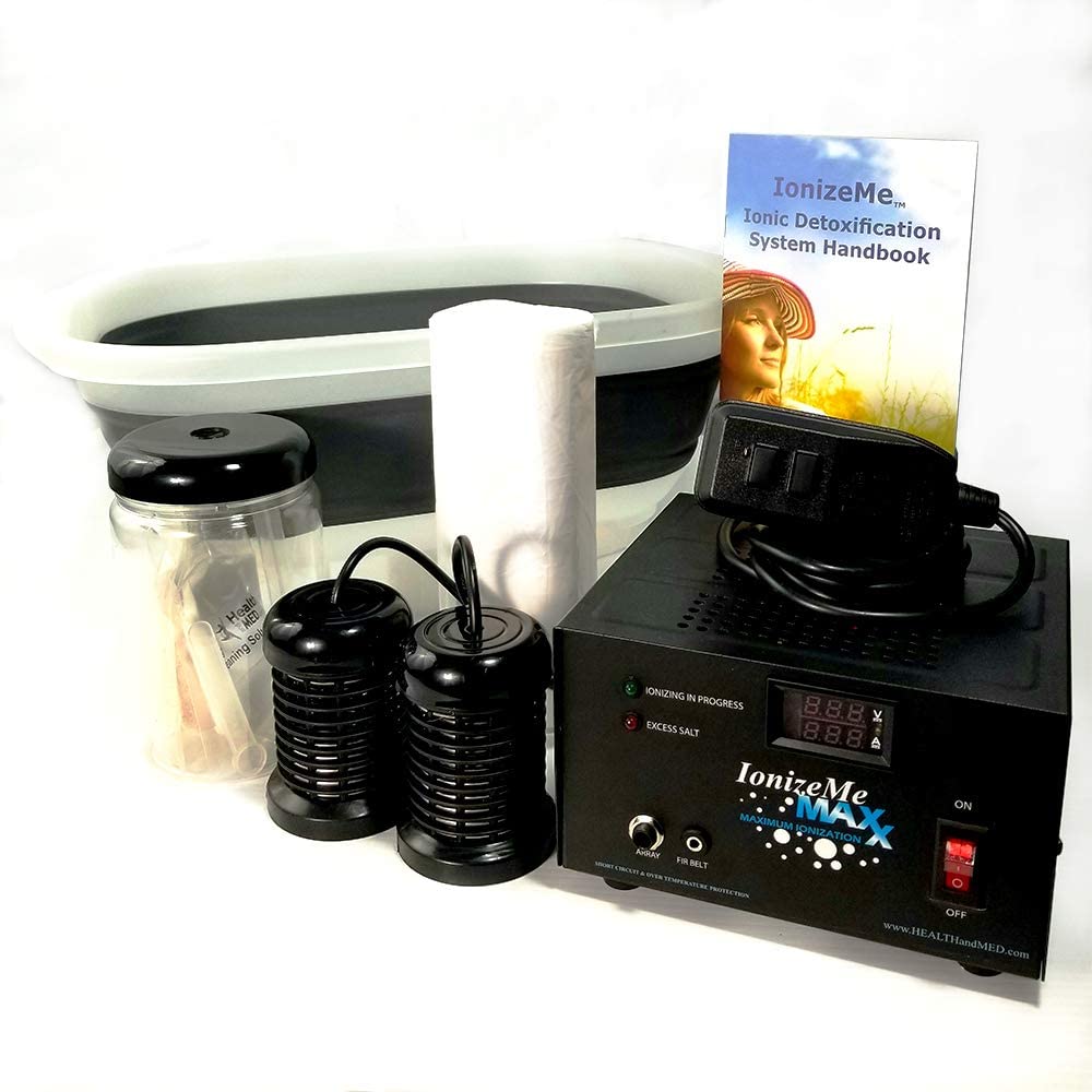 Buy IonizeMe Maxx Powerful 20V Made in USA Ionic Detox Foot Bath with Doctor Consult, Detox