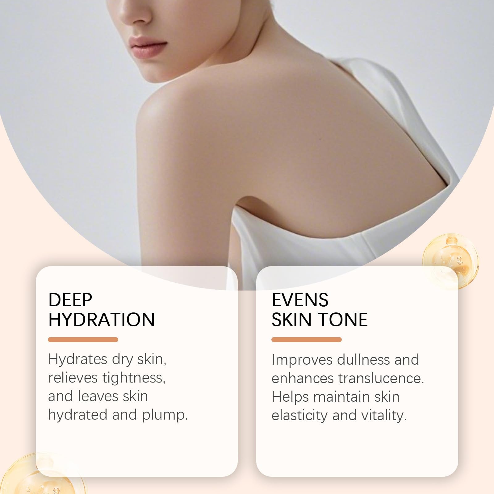 Gel Corpo Raffreddante e Riscaldante con Nano Oro + Acido Ialuronico, Lozione Idratante Corpo, Idratante Quotidiano Leggero per la Cura della Pelle, Crema Gel Viso Idratante Lisciante (9PCS)