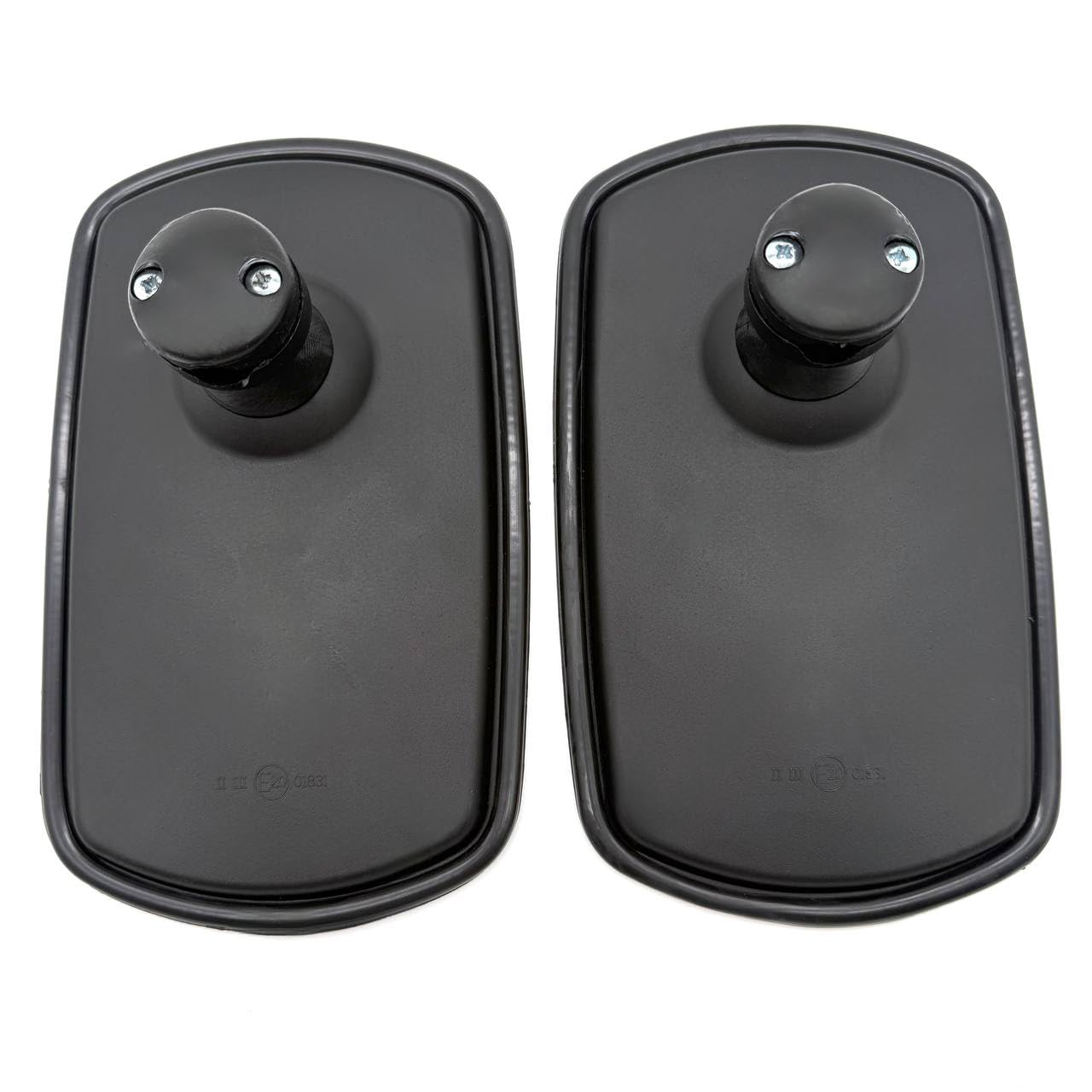 Juego de 2 espejos retrovisores exteriores para tractor, 260 x 160 mm, diámetro 14-23