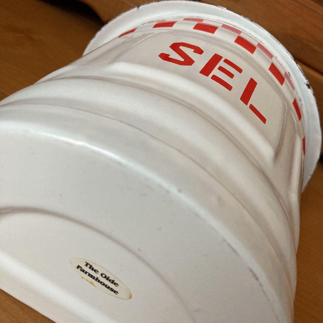 入手困難アメリカンカントリーヴィンテージオールドファームハウスホーロー