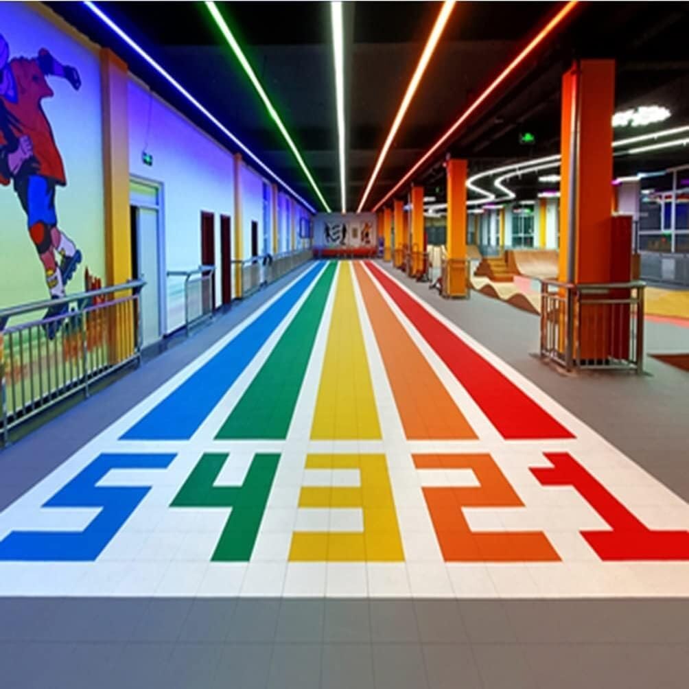 Płytki sportowe i modułowe płytki blokujące dla przedszkoli
