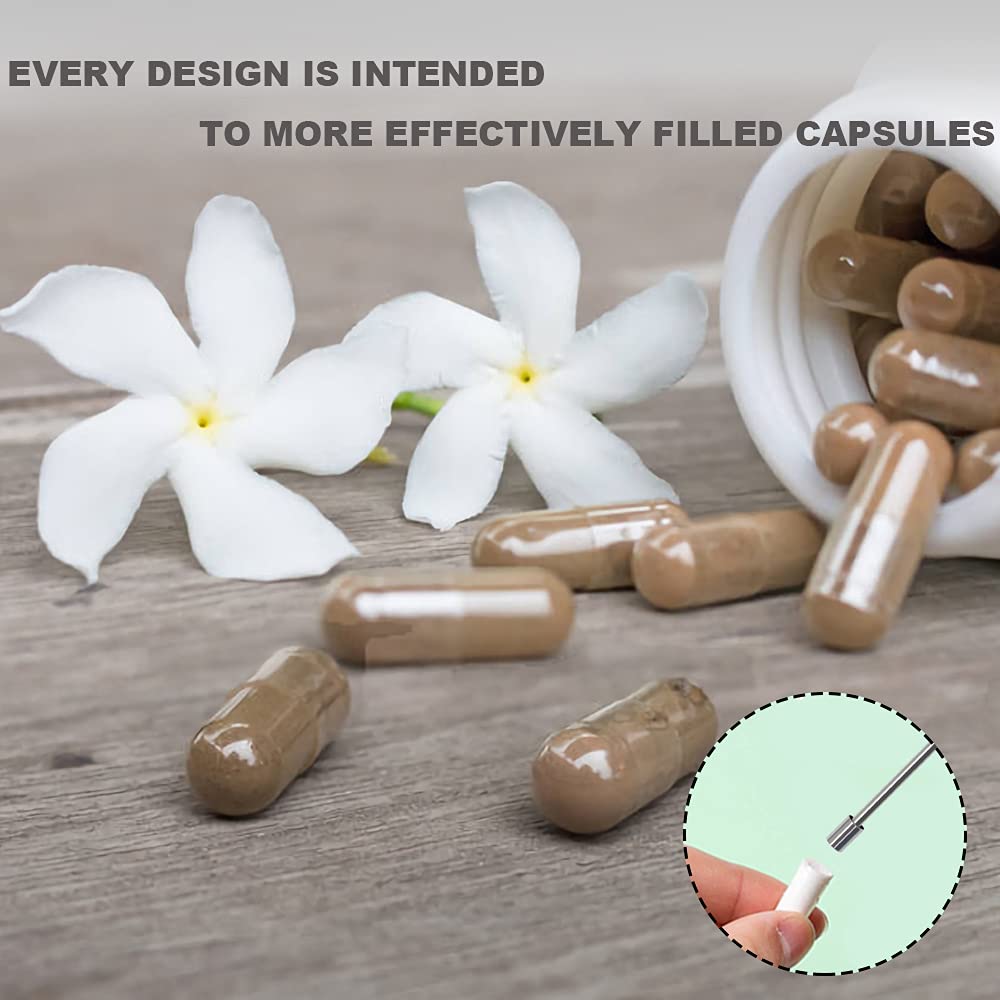 Set Spatole Per Riempire Capsule - Micro Cucchiai In Acciaio, Ideale Per Integratori E Polveri - Foto 14