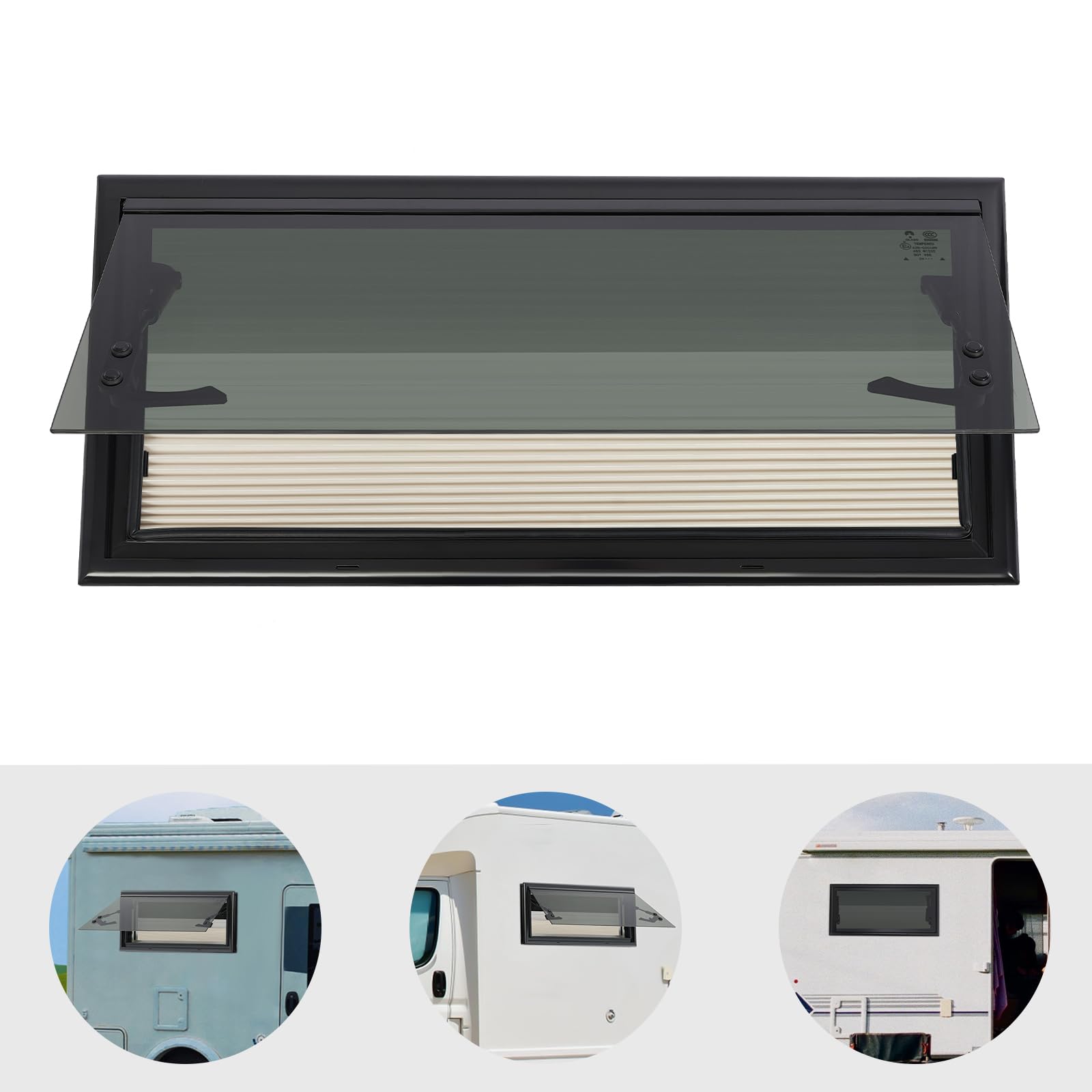ACROSSPART Fenêtre De Camping-car, Fenêtre De Caravane