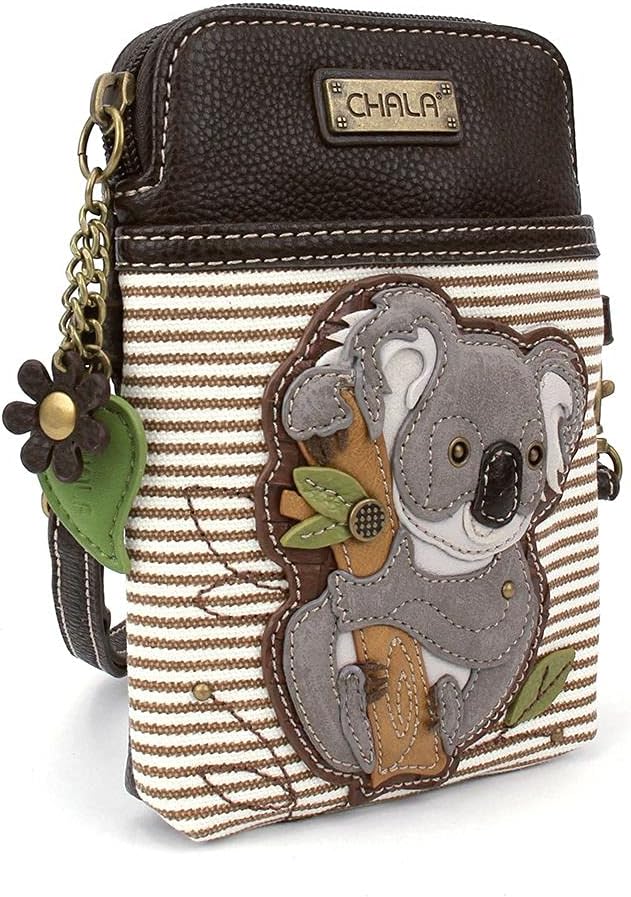 Chala Handbags Koala Cellphone Crossbody Handbag