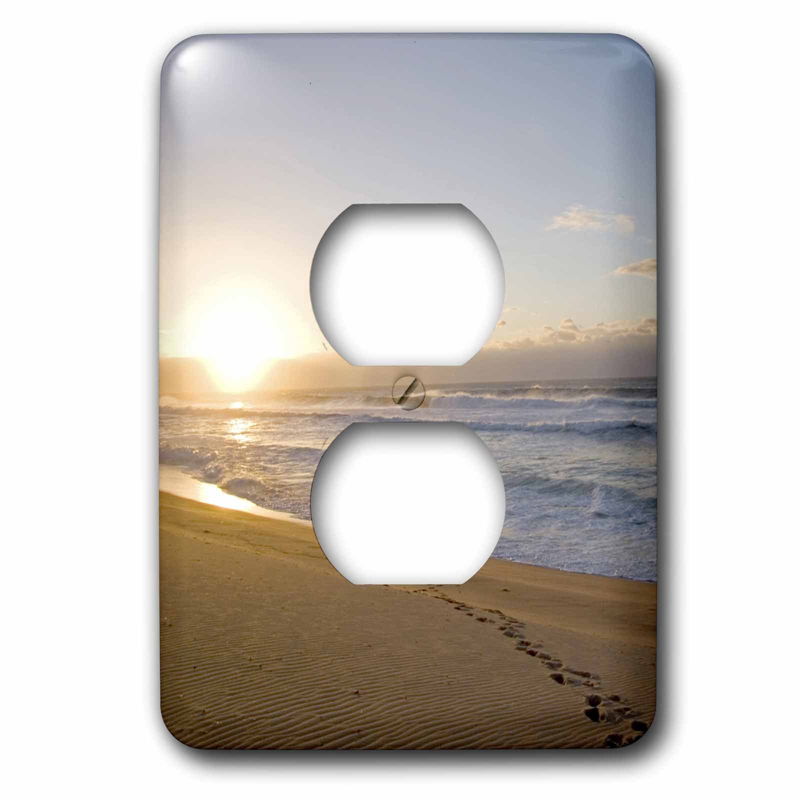 Souvenir de Durban Afrique du Sud plaque interrupteur Ansteys Beach