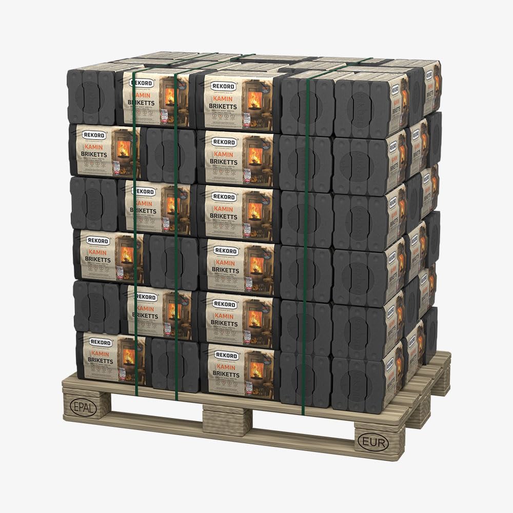 REKORD Briketts 10 kg Folie (90 x 10 kg) Palette