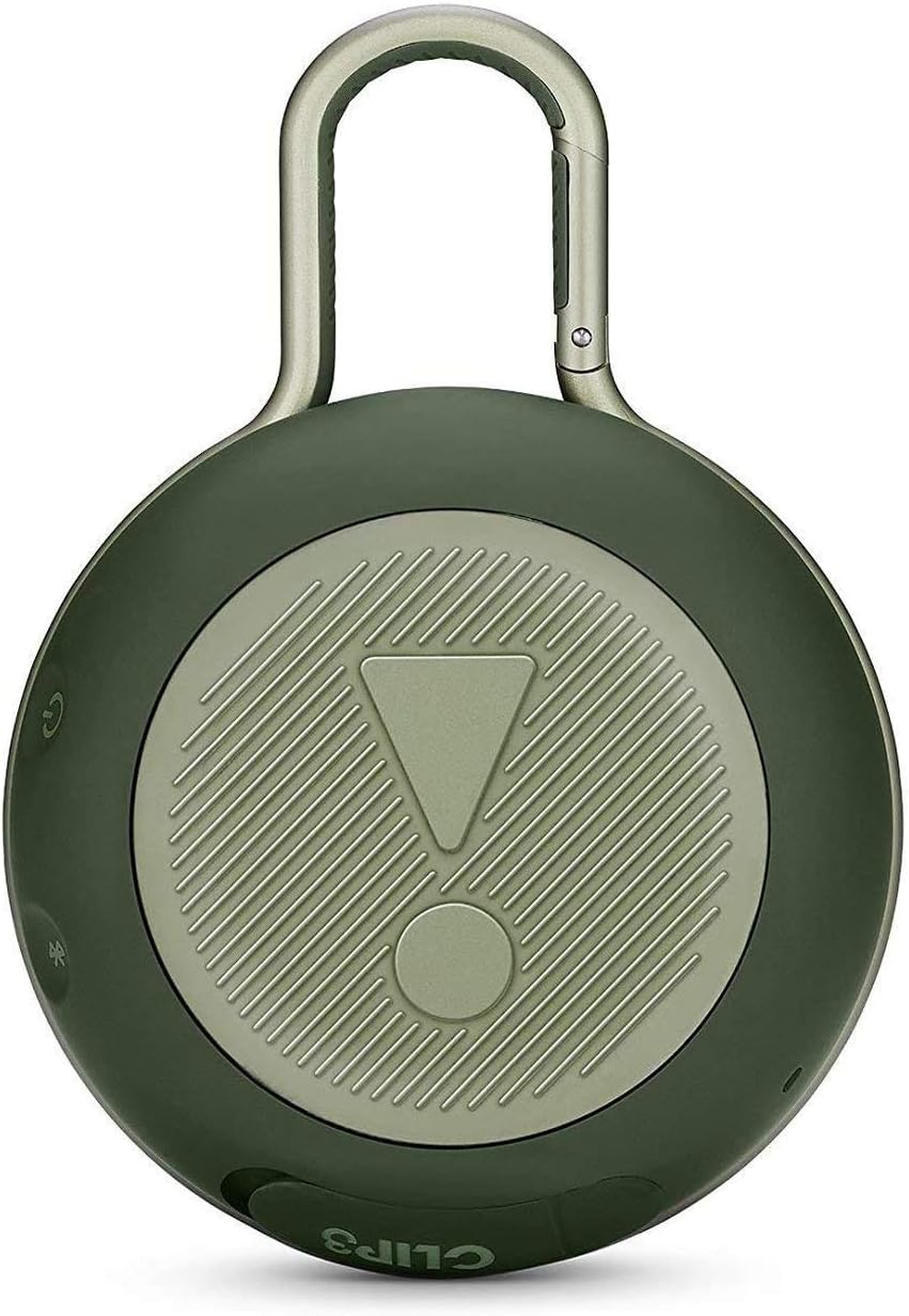 Flash Deals - 80% OFF Pair of JBL Clip 3 Portable Waterproof Wireless Bluetooth Speaker (Forest Green) Bundle