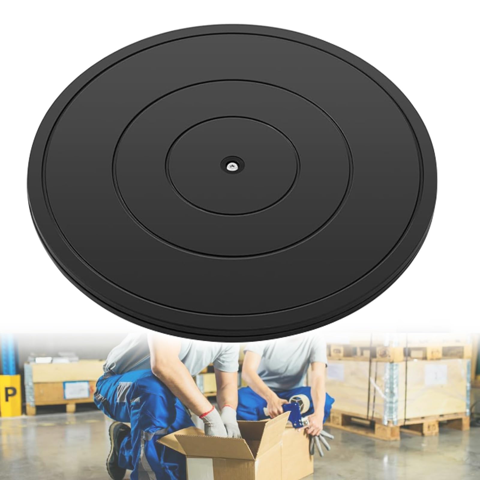 Amazon.co.jp: 360度回転スタンド 回転台 大型 40cm ターンテーブル 耐