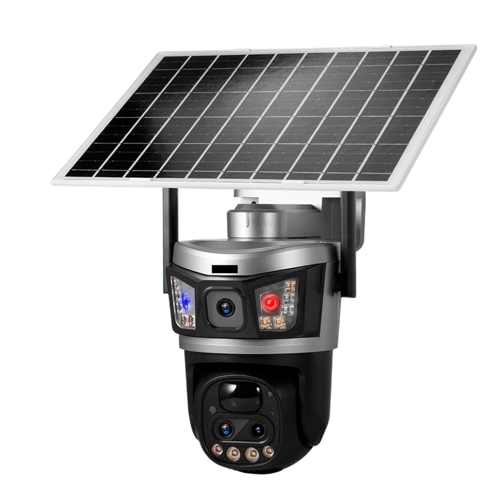 Caméra de sécurité Solaire PTZ 4G à Double Objectif 6MP