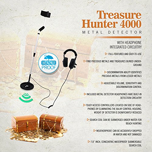 Détecteur de métaux avec circuit écouteur performant Pyle Treasure Hunter - 2