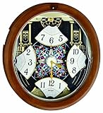 Seiko QXM478BRH Melody in Motion Clock