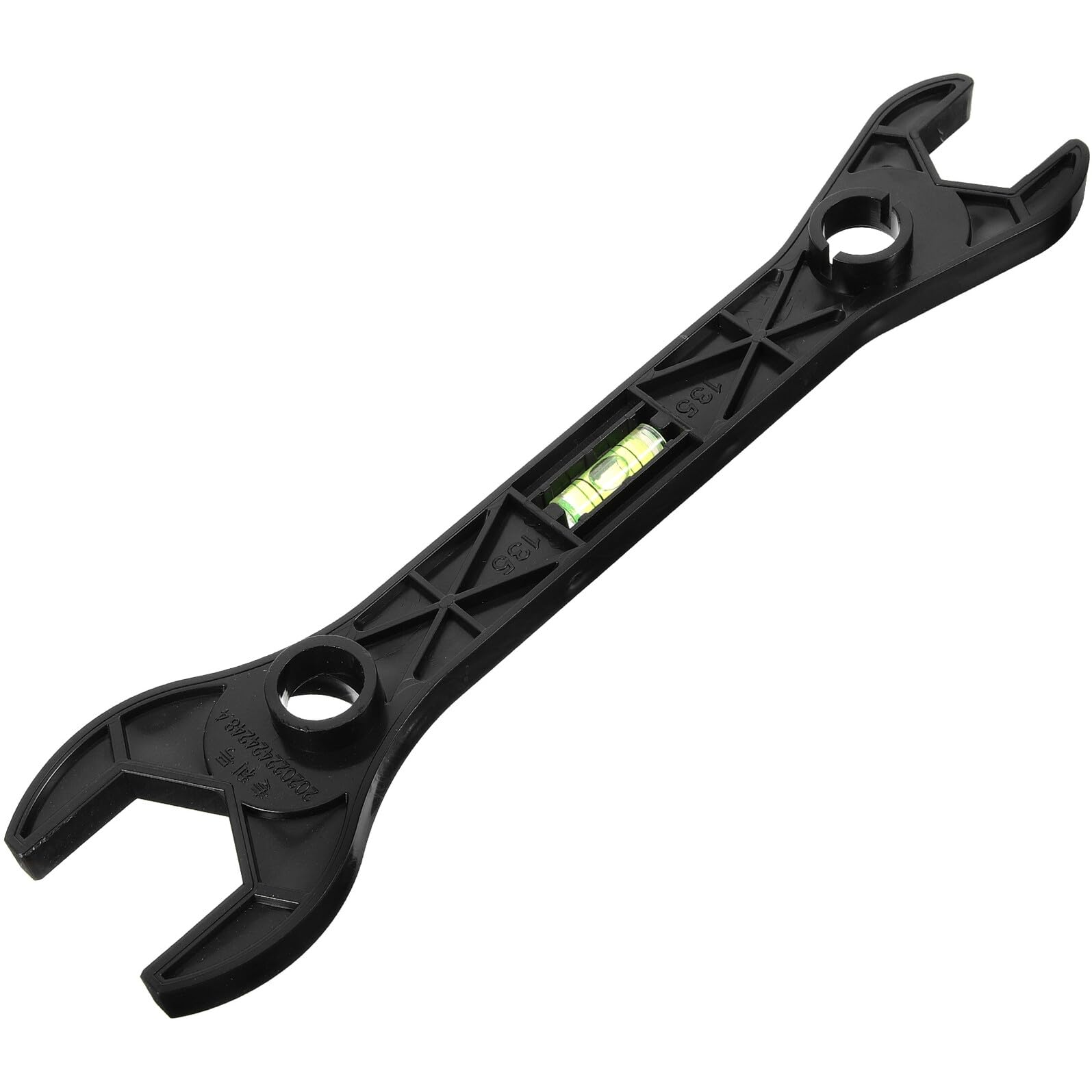 GLEAVI Small Plastic Wrench with Built-in Level for Plumbing Tool for Installation and Repair of Shower Faucets Versatile Plumber Wrench for Bathroom