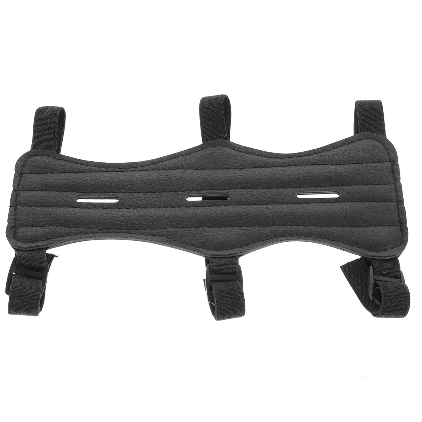 LIOOBO Djustable Arm Guards for Archery Leather Arm Brace Sleeve Protectors for Hunting
