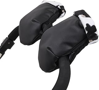 Tititnins® - Manoplas Carro Bebe Silla Paseo Impermeables NAPA NE.Polar Vaca (**Polar Interior 260gr)
