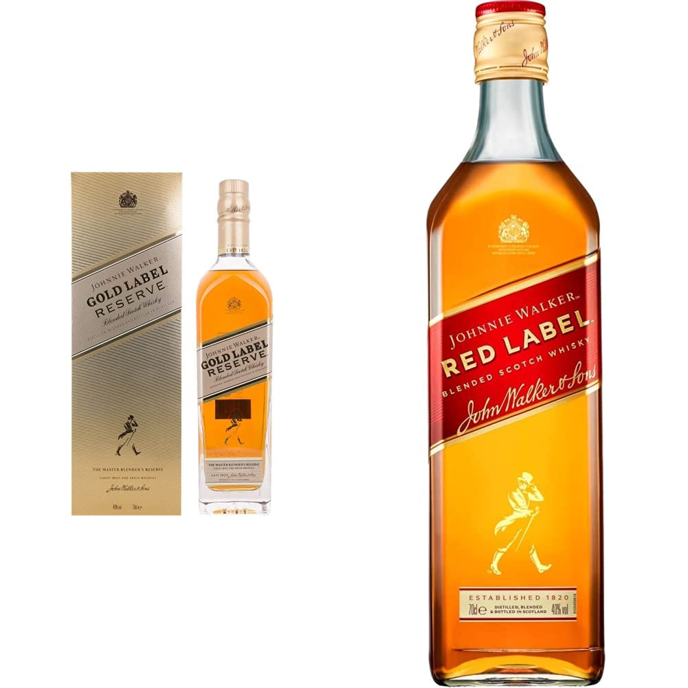Buy Johnnie Walker Gold Reserve Blended Scotch Whisky 70cl & Walker Red