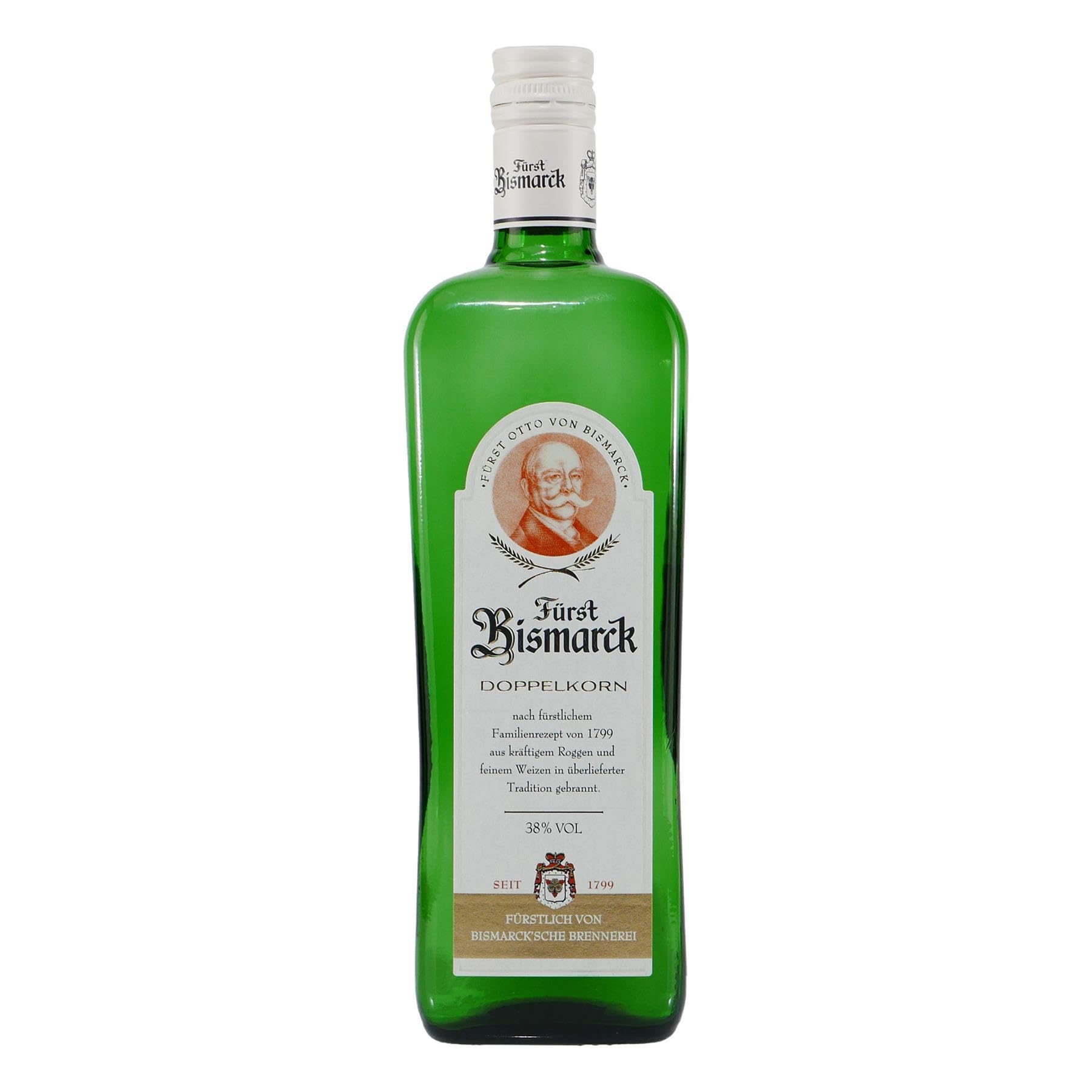 Fürst Bismarck Doppelkorn 38% vol, 6er Pack (6 x 0,7 l)