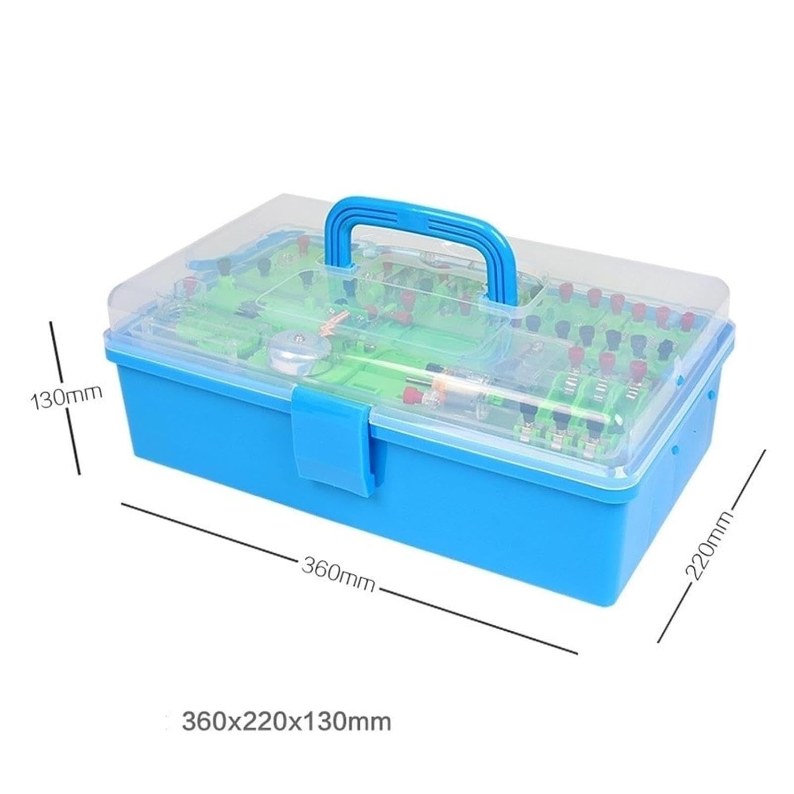Scatola for esperimenti elettrici kit da laboratorio di elettromagnetismo