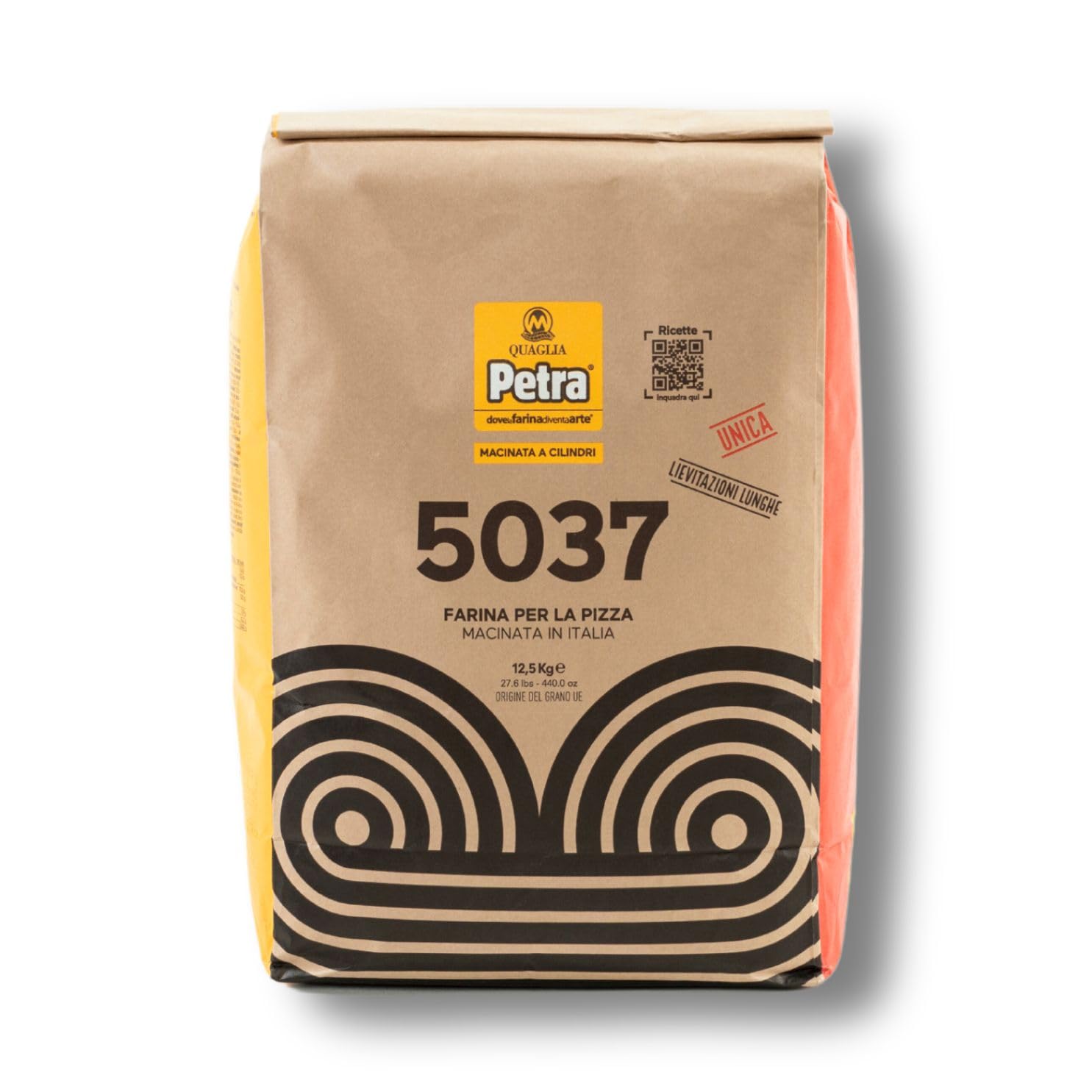 Molino Quaglia Harina De Trigo Blando Petra 5037 Unica 12,5kg