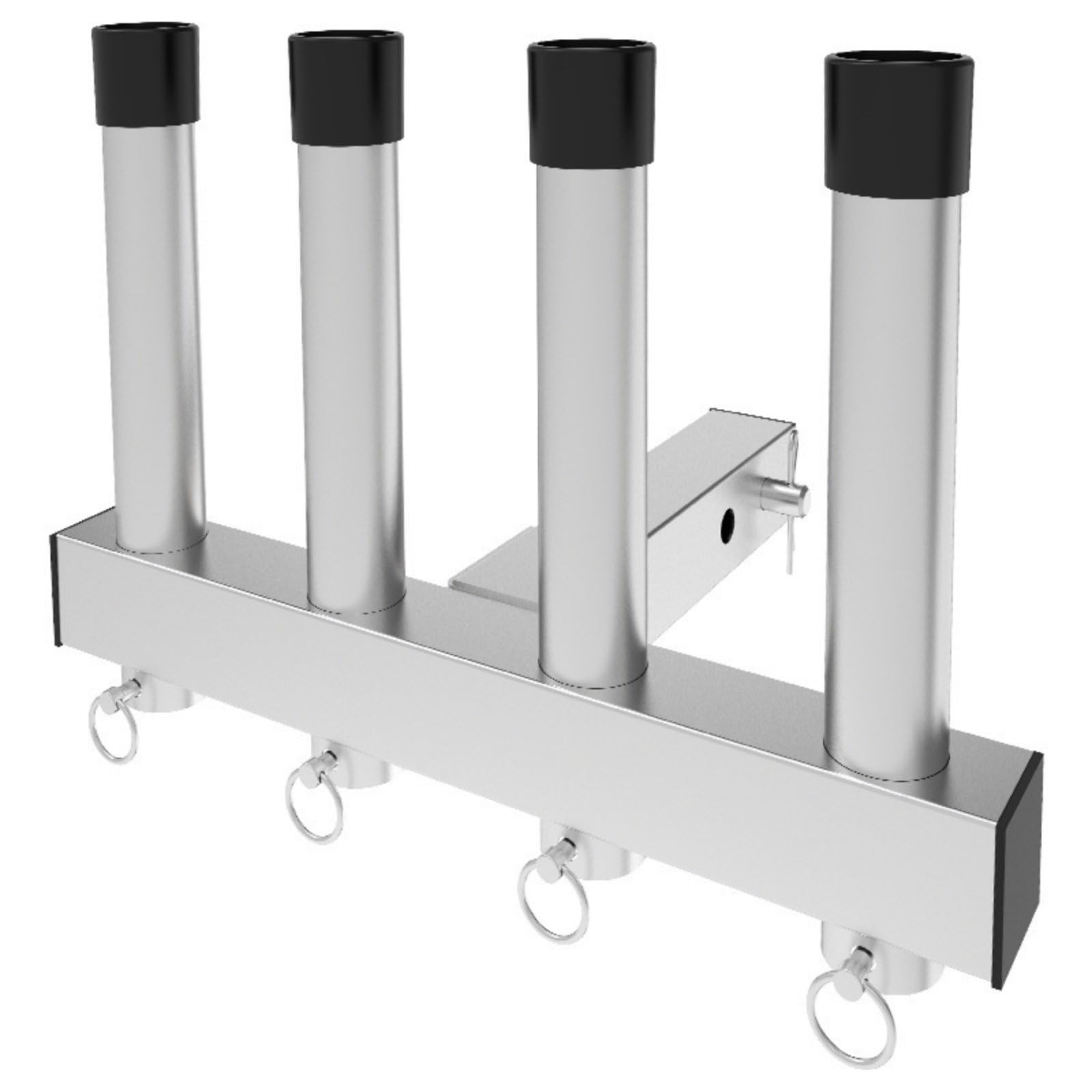 predolo Portacanne da Pesca Supporto Rack Appeso Portacanna Reggicanne Porta Attrezzatura in Acciaio Inossidabile Regolabile E Rimovibile per Auto E Pickup Adatto a Trasferte Tragitti tra Pausa Pesca