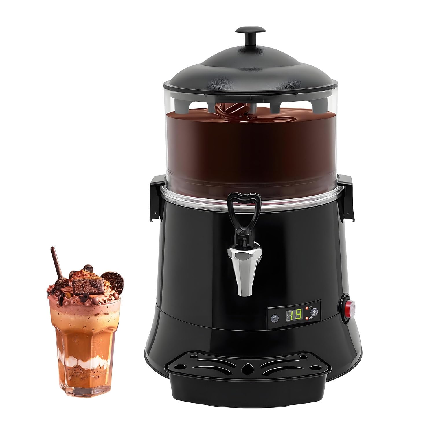 Machine à chocolat 5L avec robinet pour café chocolaté