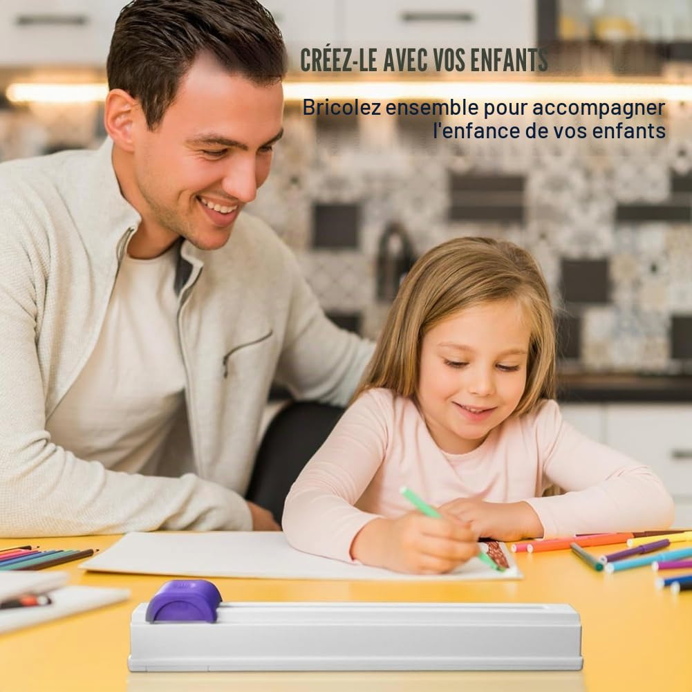 Classeur à 30 trous, reliure à spirale, perforatrice pour scrapbooking A4, A5, A6, A7, B5-B7